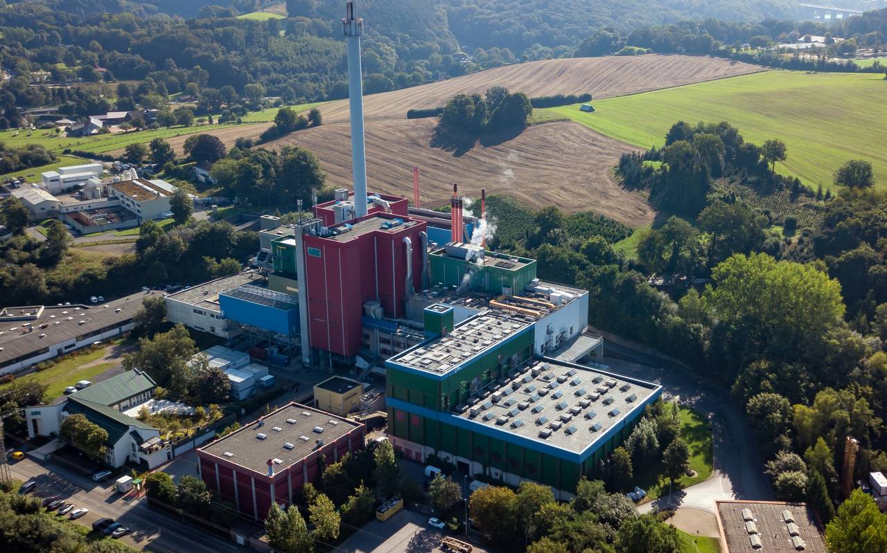 Hier werden Rest- und Sperrmüll aus dem Märkischen Kreis verbrannt: Das Müllheizkraftwerk in Iserlohn.