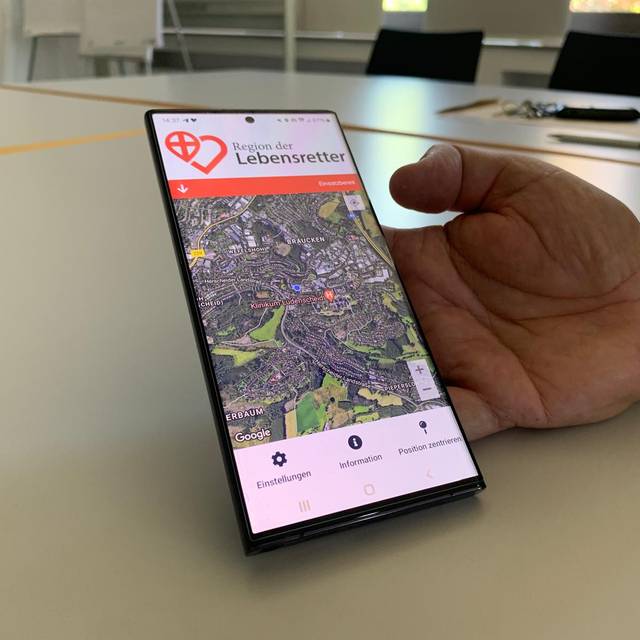 App: „Region der Lebensretter 3.0“
