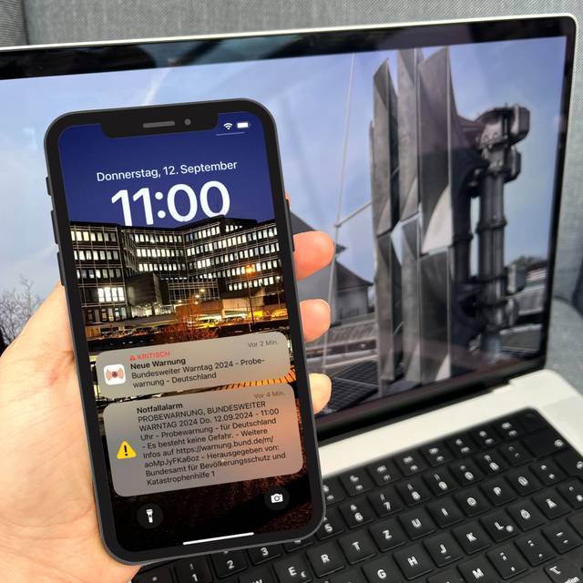 Am bundesweiten Warntag haben auch im Märkischen Kreis pünktlich um 11 Uhr die Sirenen geheult. Darüber hinaus sind auch Handy-Nutzer gewarnt worden