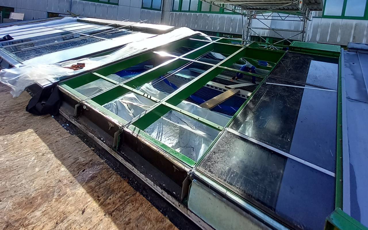 Sanierung Glasdach Adolf-Reichwein-Gesamtschule Mensa