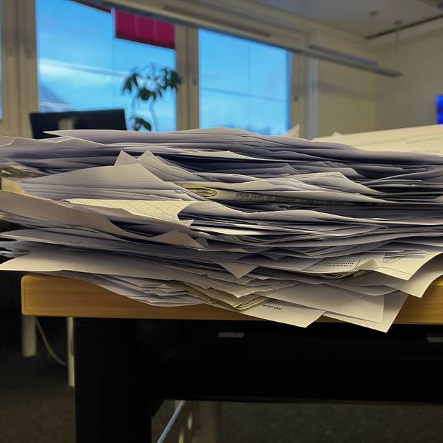 Symbolbild: Papierkram