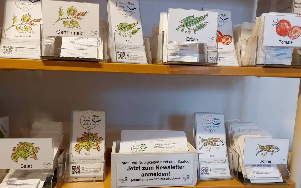 Saatgutbibliothek Dorte-Hilleke-Bücherei Menden