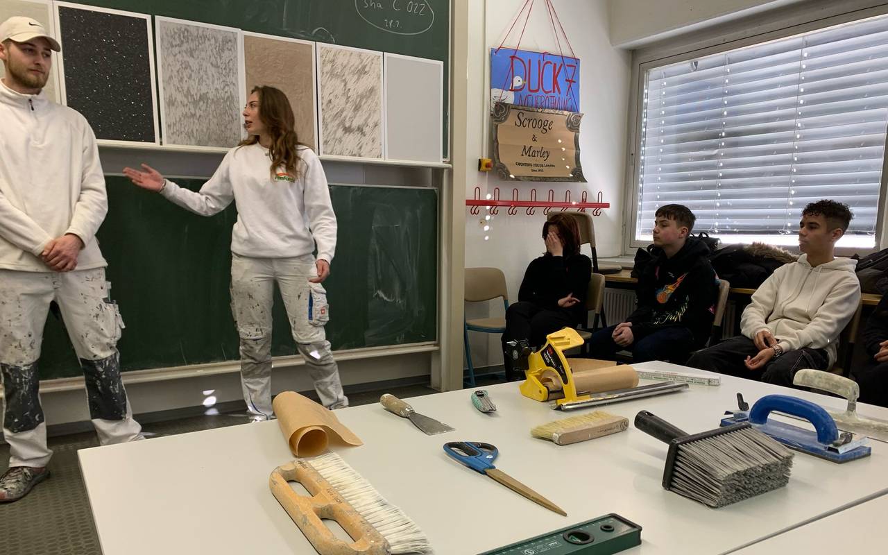 Handwerkstag an der Europaschule Hemer