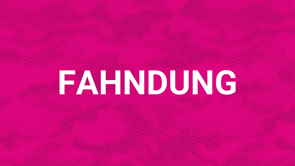 Fahndung Symbolbild