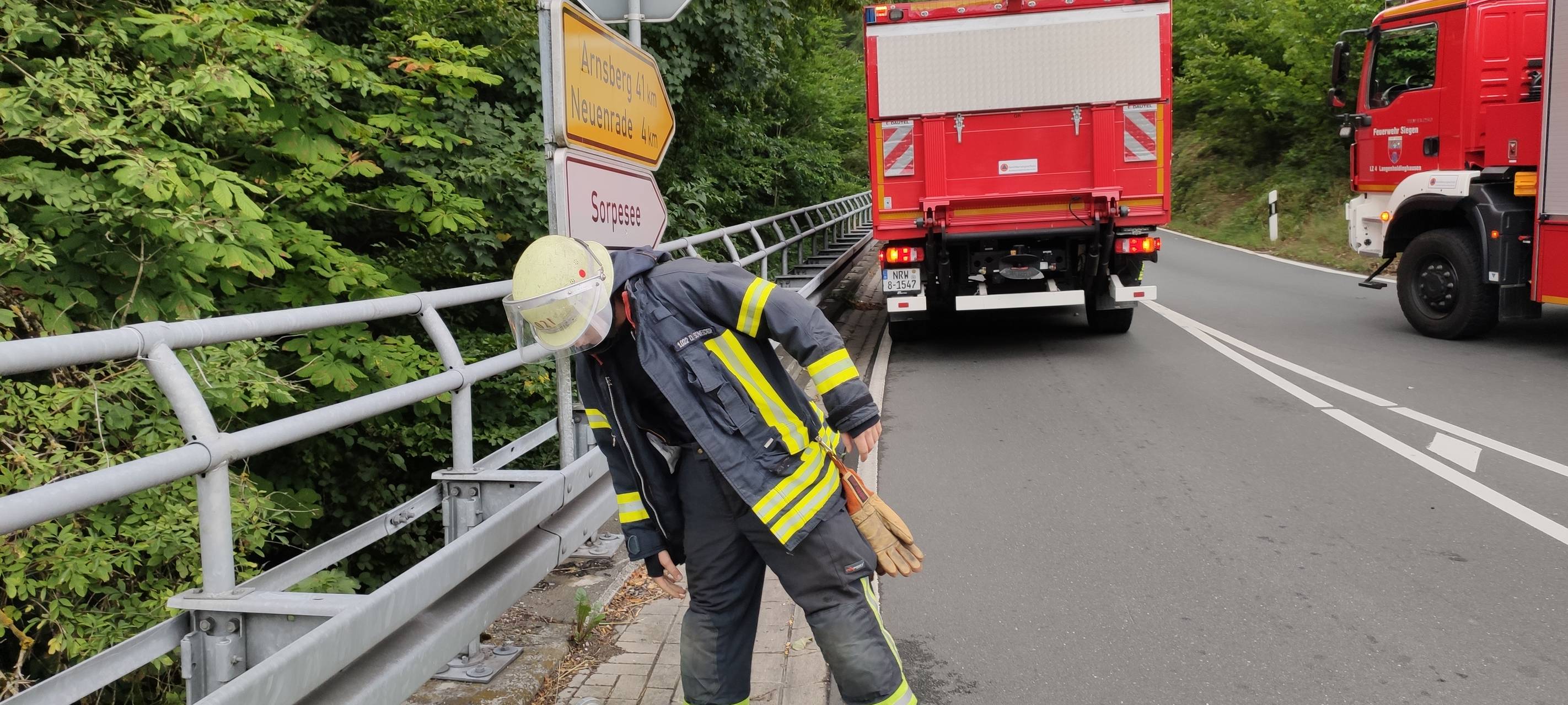 Feuerwehren üben Großbrand in Neuenrade