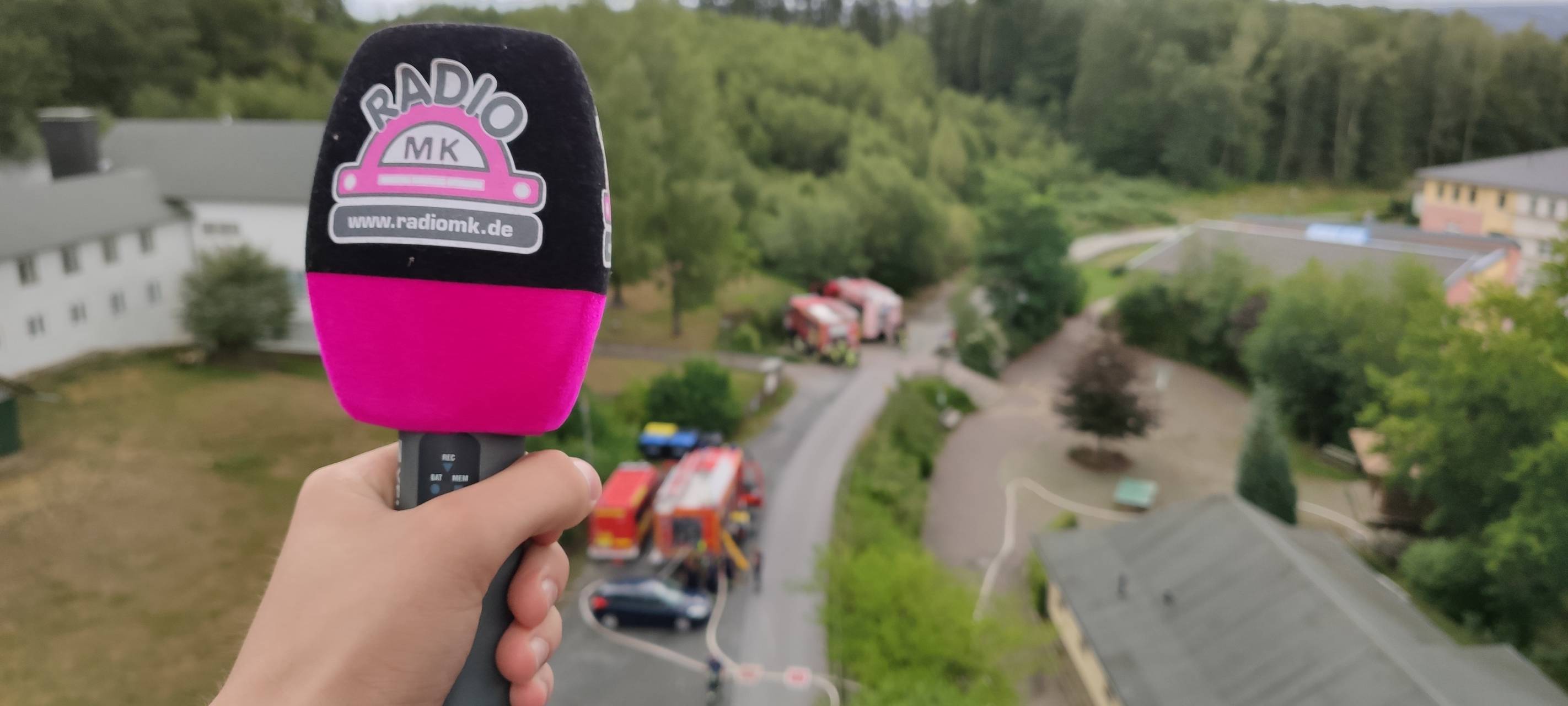 Feuerwehren üben Großbrand in Neuenrade