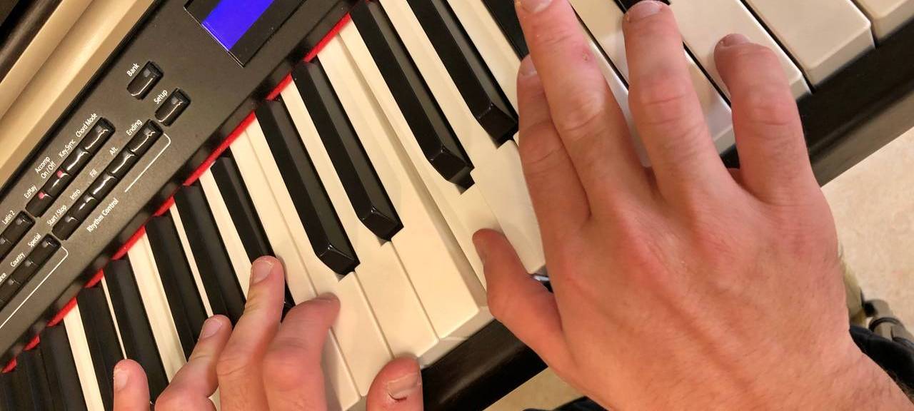 Klavier und Clown in Hemer