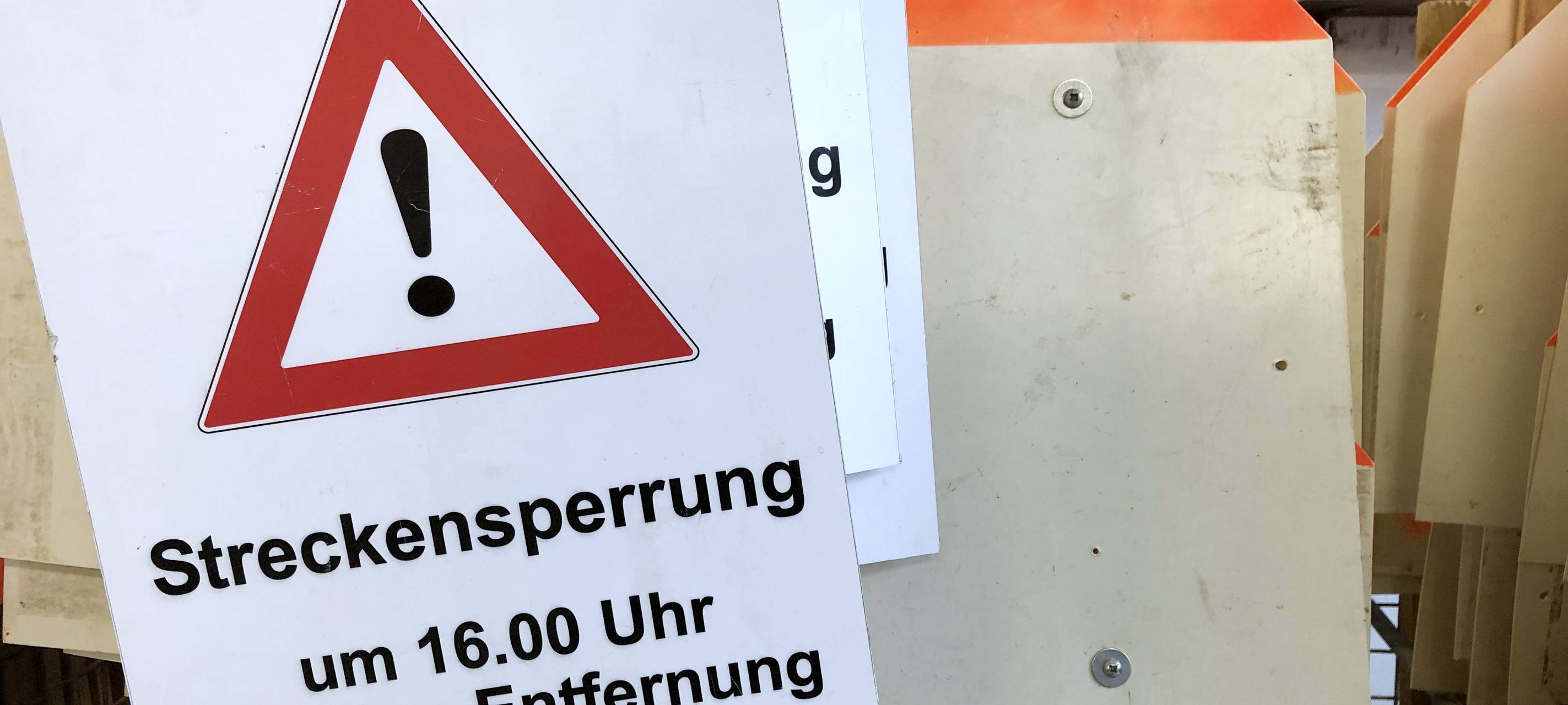 Bäume räumen für den Marathon