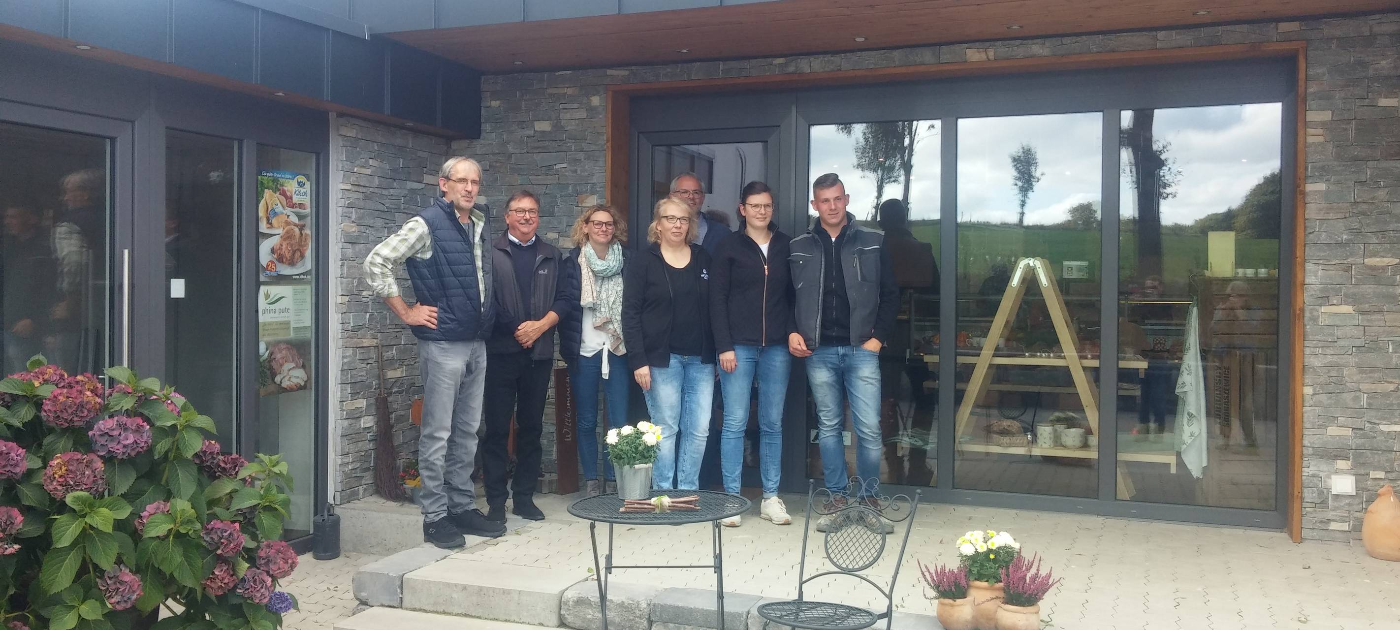 Erntedank-Pressekonferenz auf dem Hof Klaas
