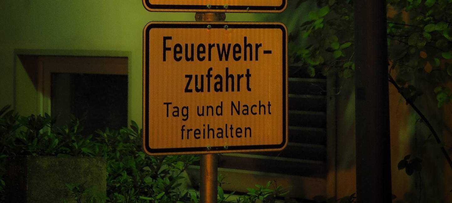 Richtig parken: Zufahrten frei halten