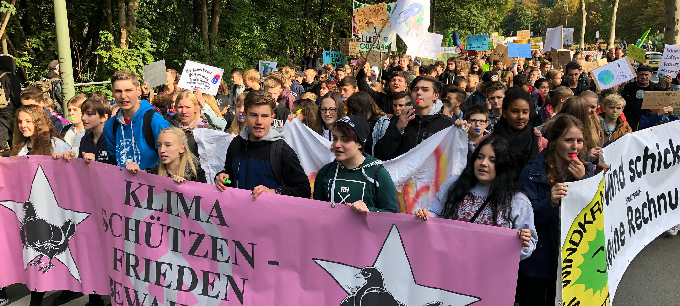 Hohe Beteiligung bei Friday For Future-Demos