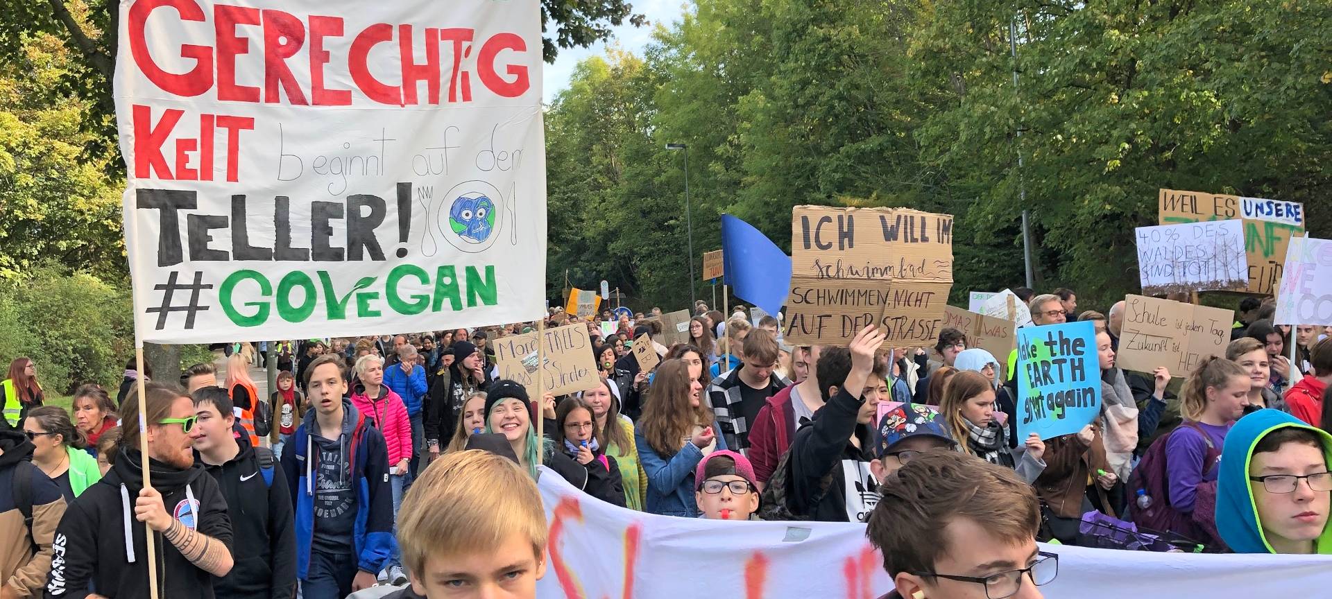 Tausende demonstrieren für bessere Klimapolitik