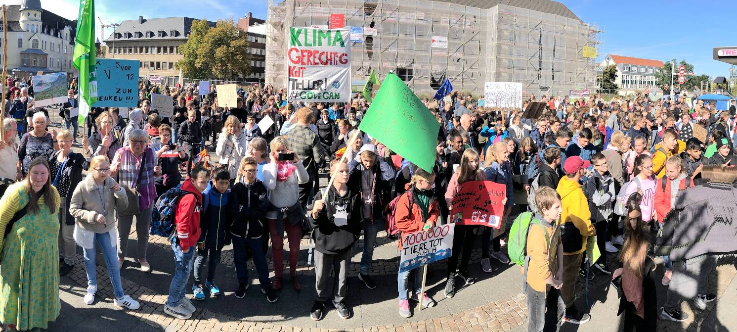 Tausende demonstrieren für bessere Klimapolitik