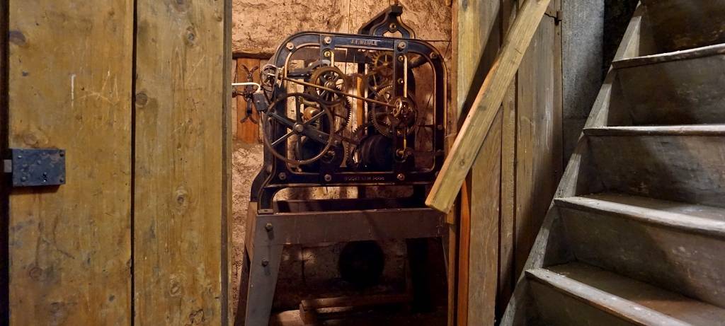 Der Mann, der in Evingsen die Zeit macht...