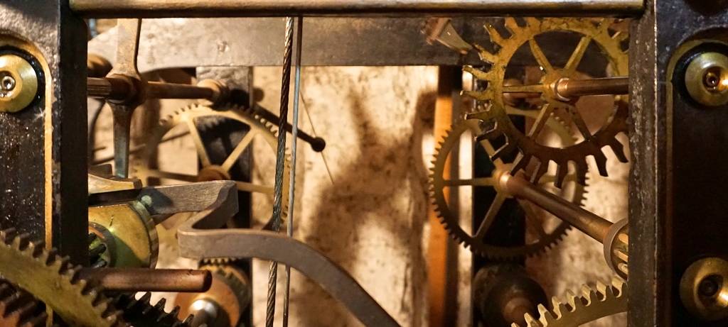 Der Mann, der in Evingsen die Zeit macht...