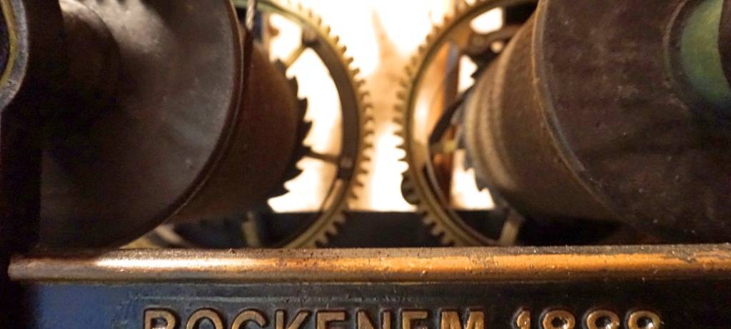 Der Mann, der in Evingsen die Zeit macht...