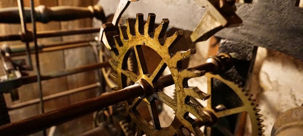 Der Mann, der in Evingsen die Zeit macht...