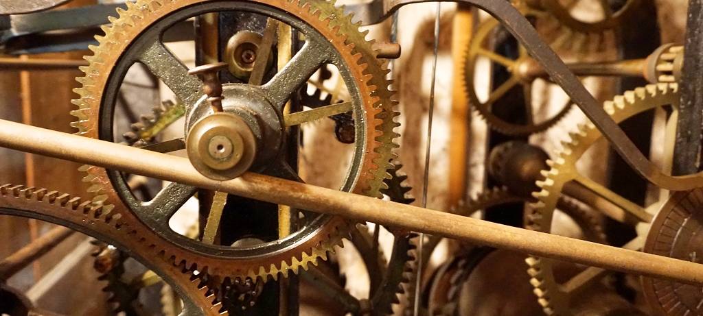 Der Mann, der in Evingsen die Zeit macht...