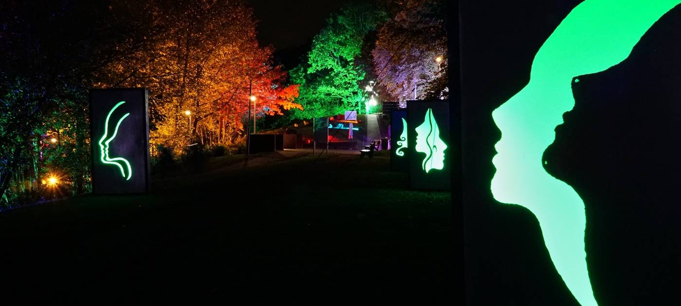 1000 Lichter in der Nacht