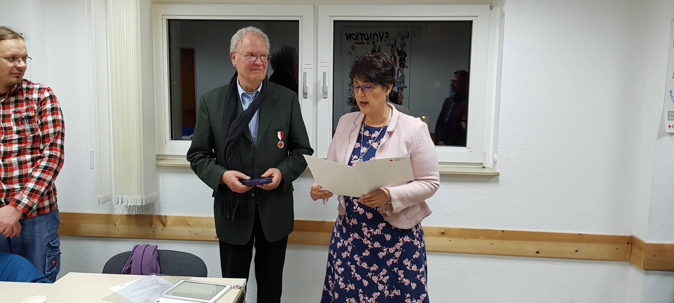 Hohe Auszeichnung für langjähriges Engagement