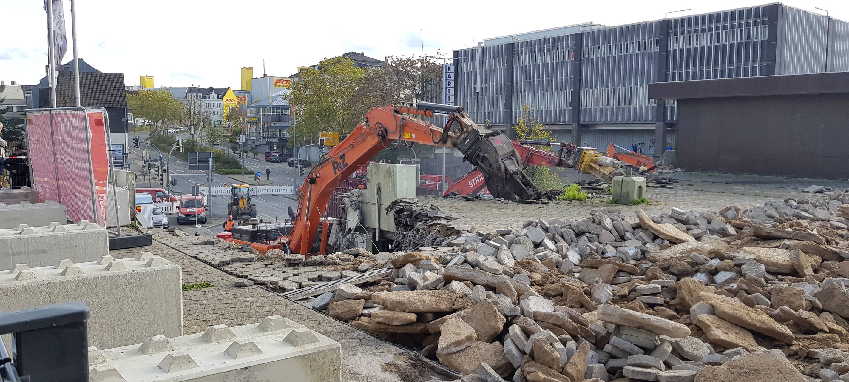 Webcam zu Schillerplatz-Brücken-Abriss eingerichtet
