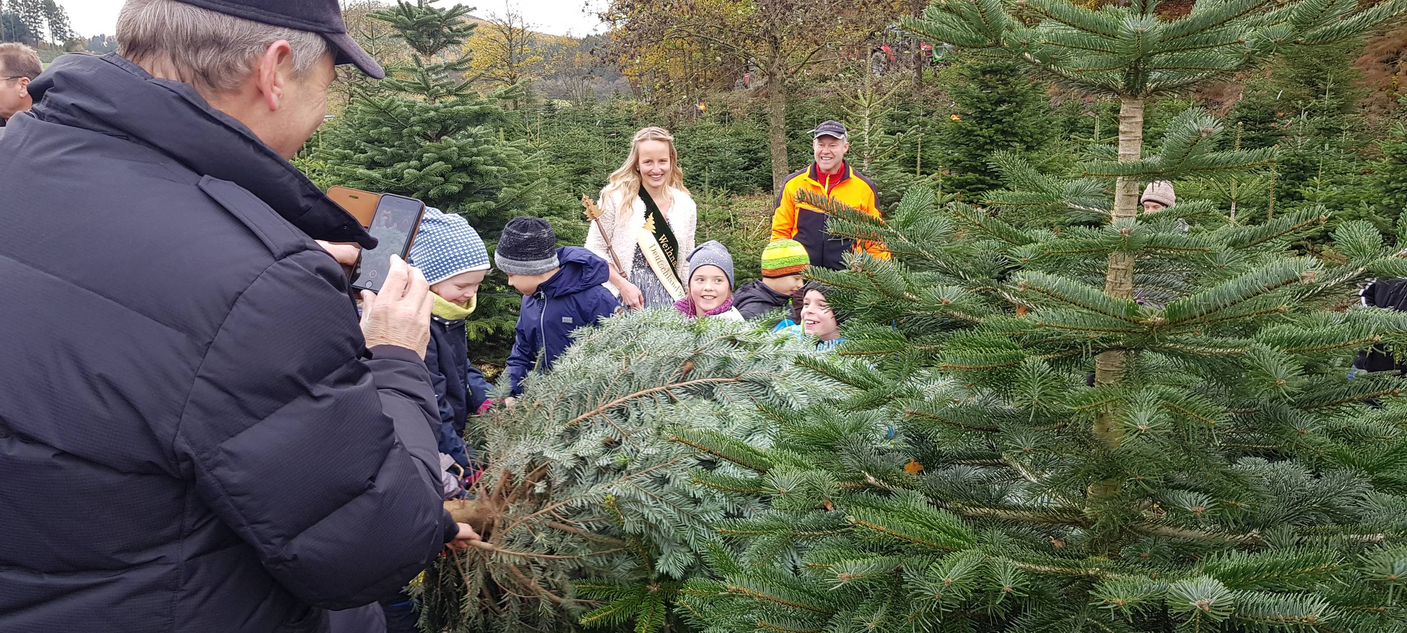 Eröffnung der Weihnachtsbaumsaison 2019 NRW in Neuenrade