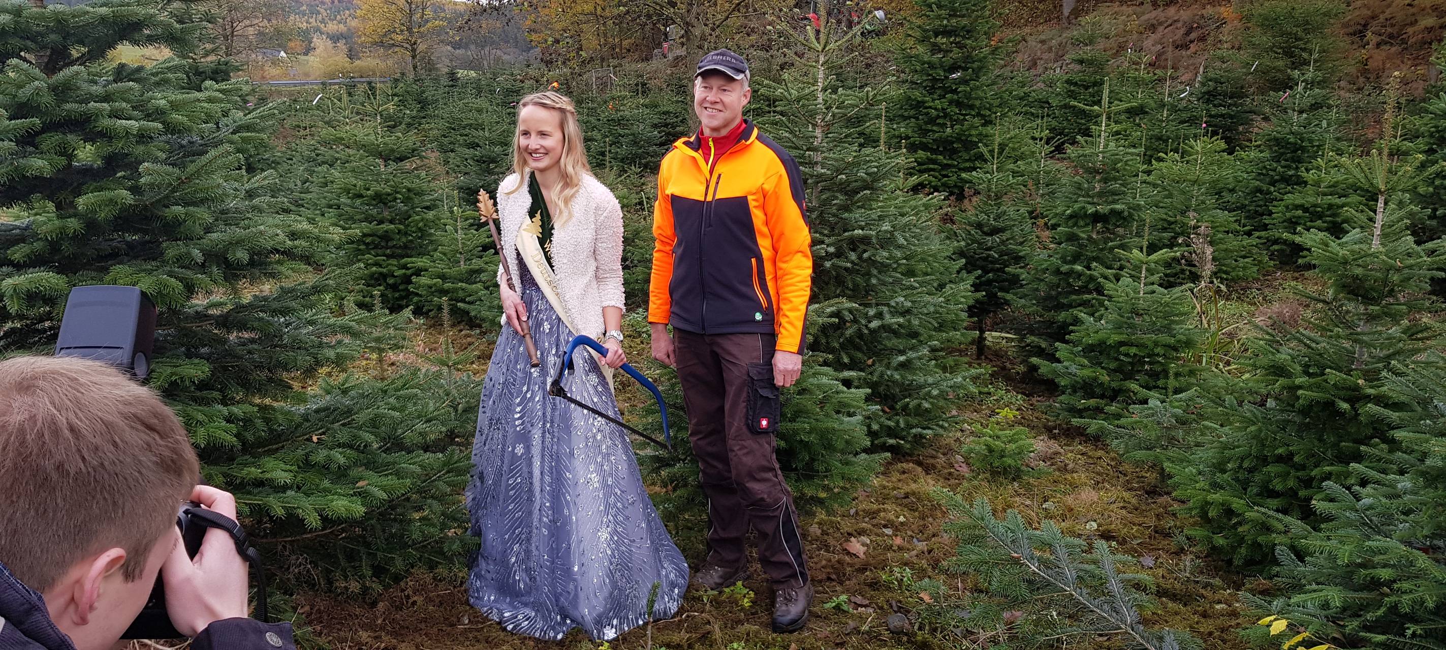 Eröffnung der Weihnachtsbaumsaison 2019 NRW in Neuenrade