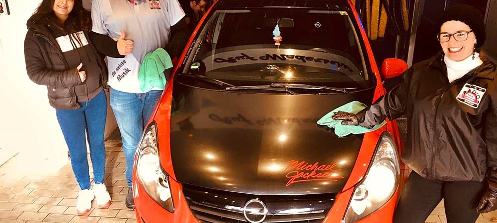 Autos waschen für den guten Zweck - Lüdenscheid legt vor