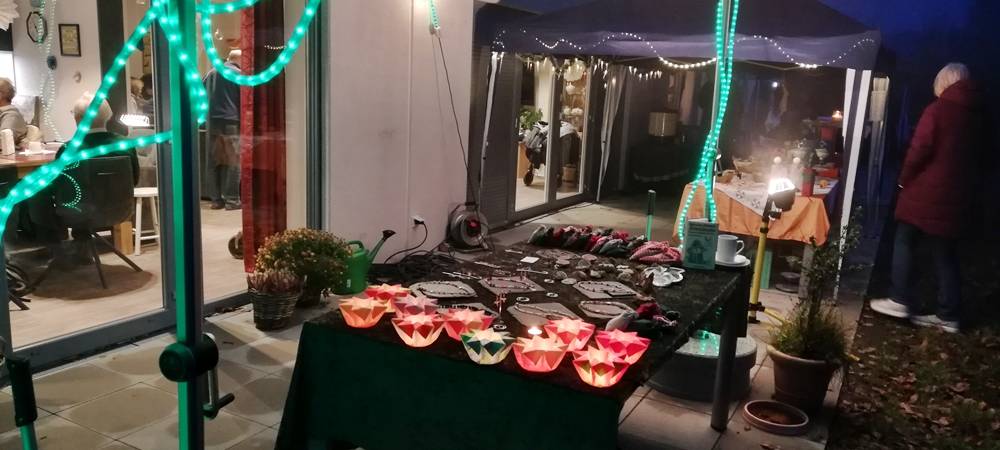 Weihnachtsmarkt in der Senioren WG