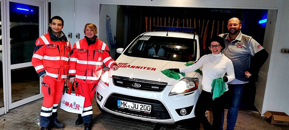 Autos waschen für den guten Zweck - Lüdenscheid legt vor