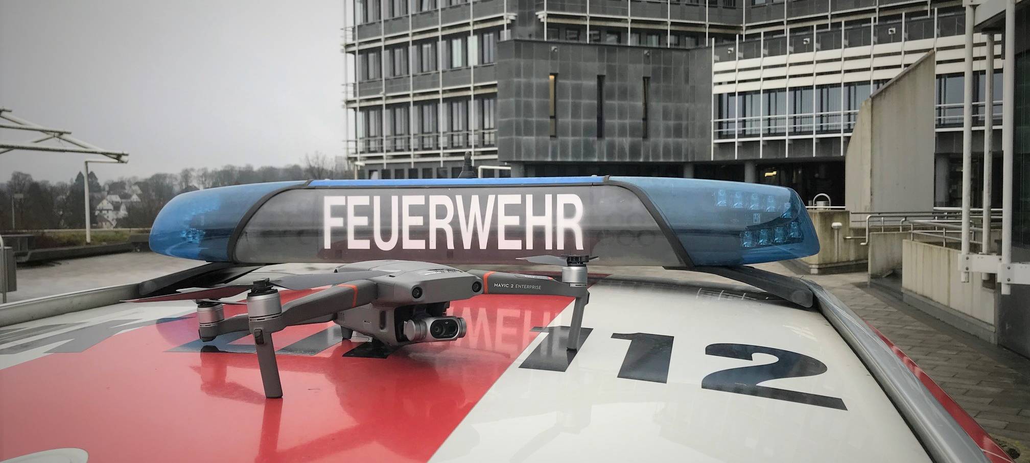 Drohnen für's Brände-Löschen