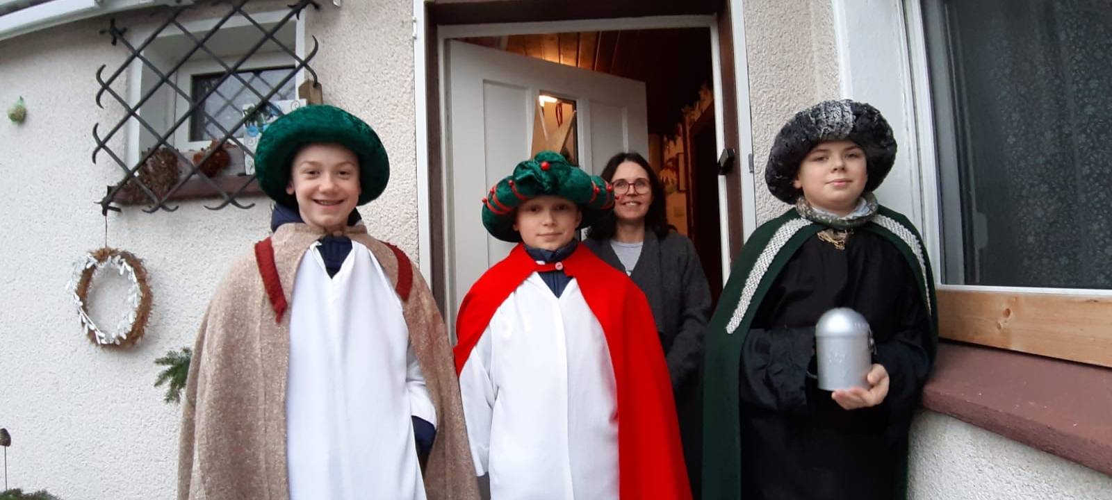 Sternsinger singen in Iserlohn