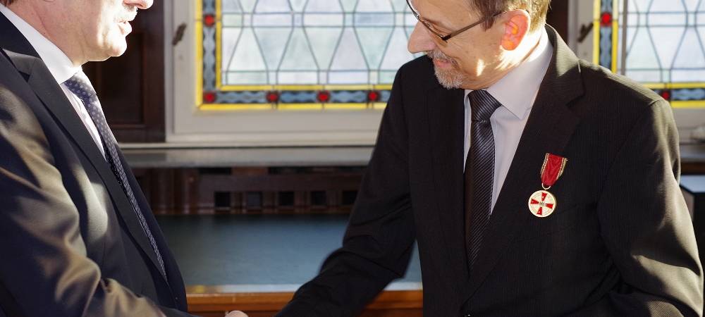 Bundesverdienstkreuz für Dieter Knoblich