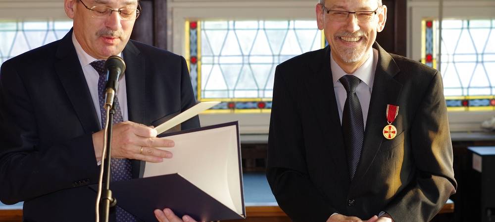 Bundesverdienstkreuz für Dieter Knoblich