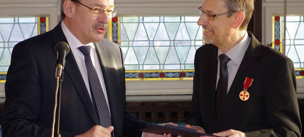 Bundesverdienstkreuz für Dieter Knoblich