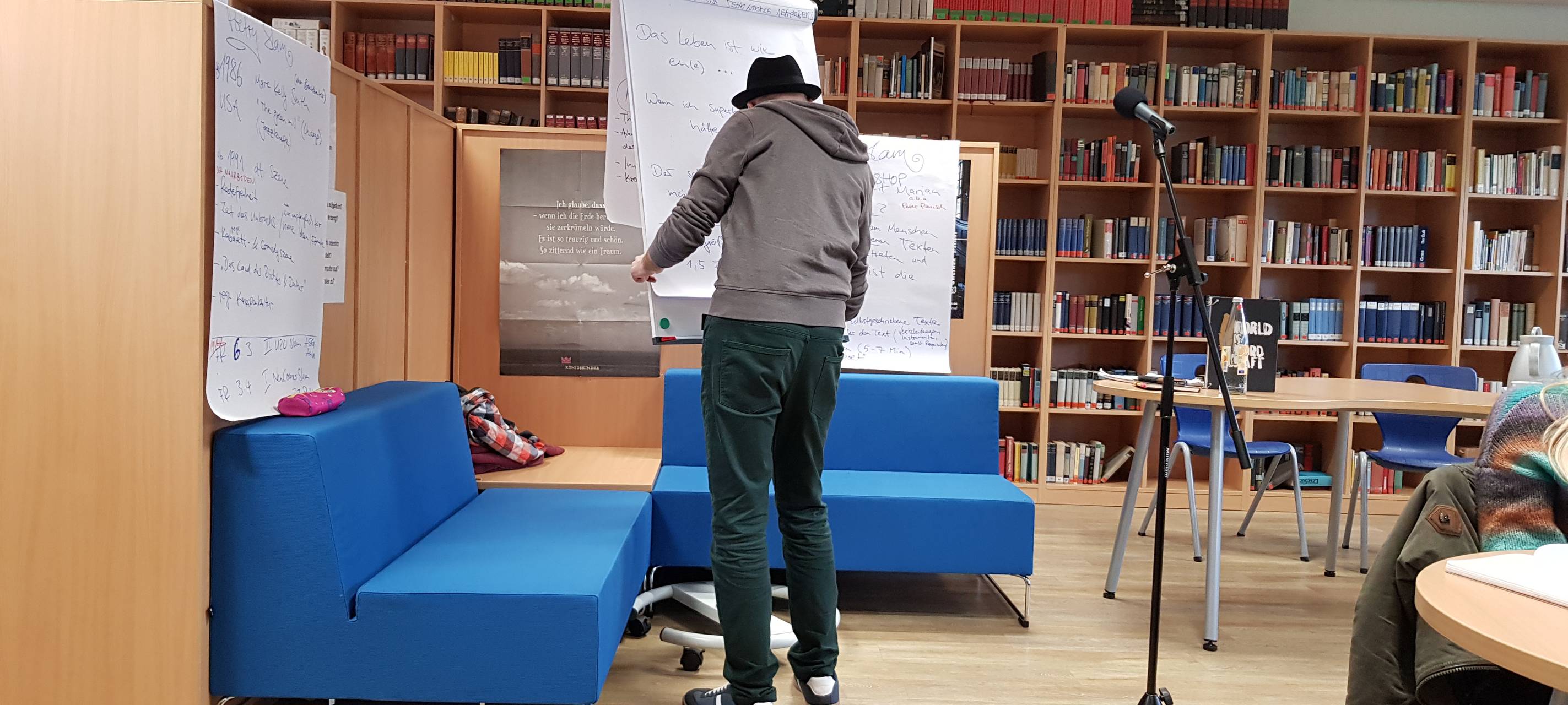 Poetry Slam-Workshop in Plettenberg