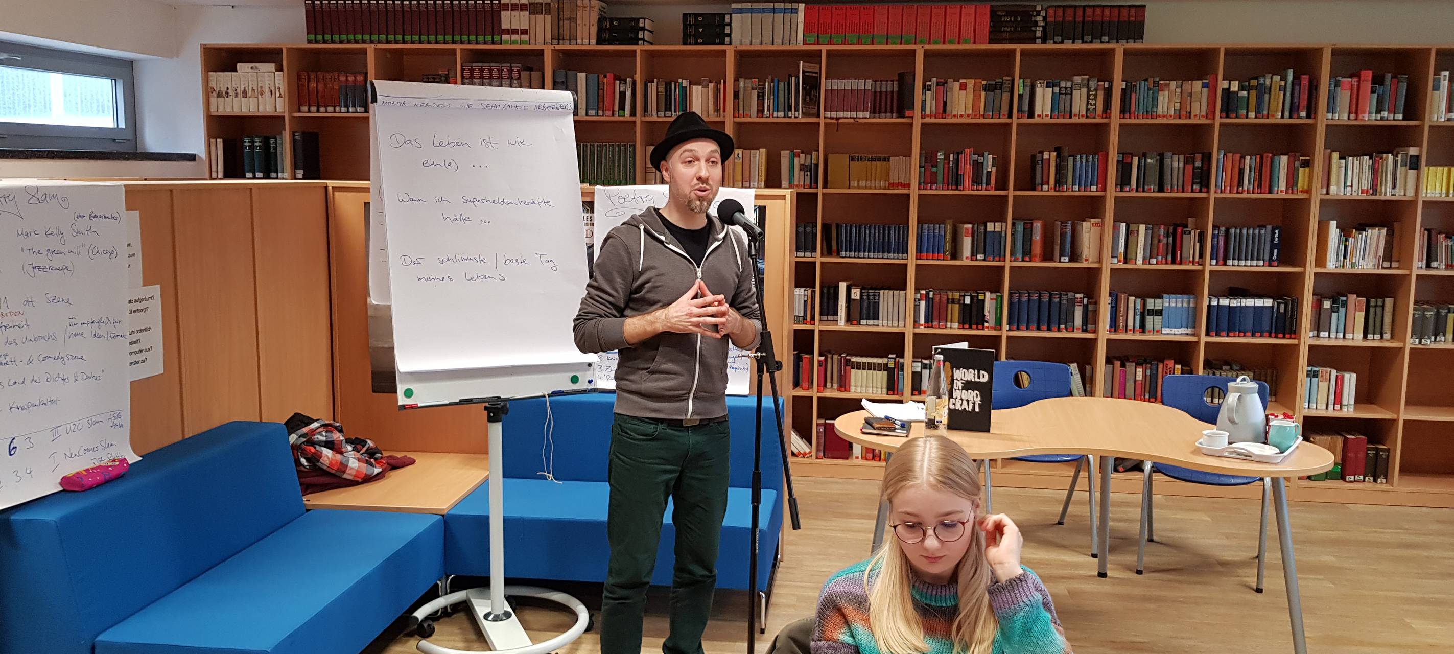 Poetry Slam-Workshop in Plettenberg