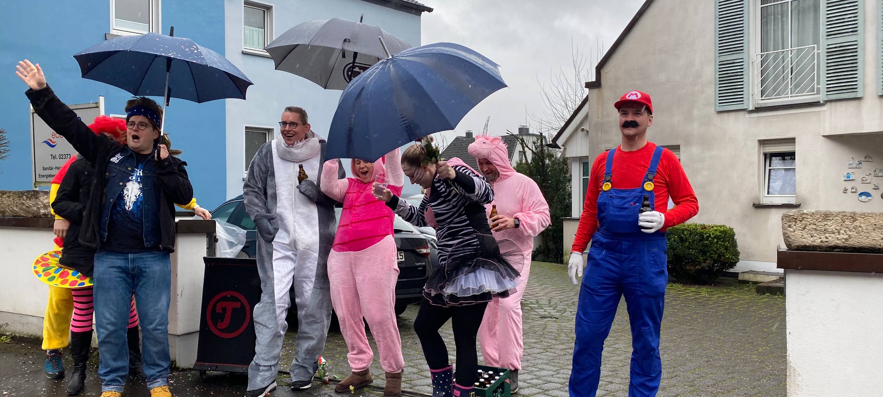 Karneval 2020: Menden tanzt im Regen