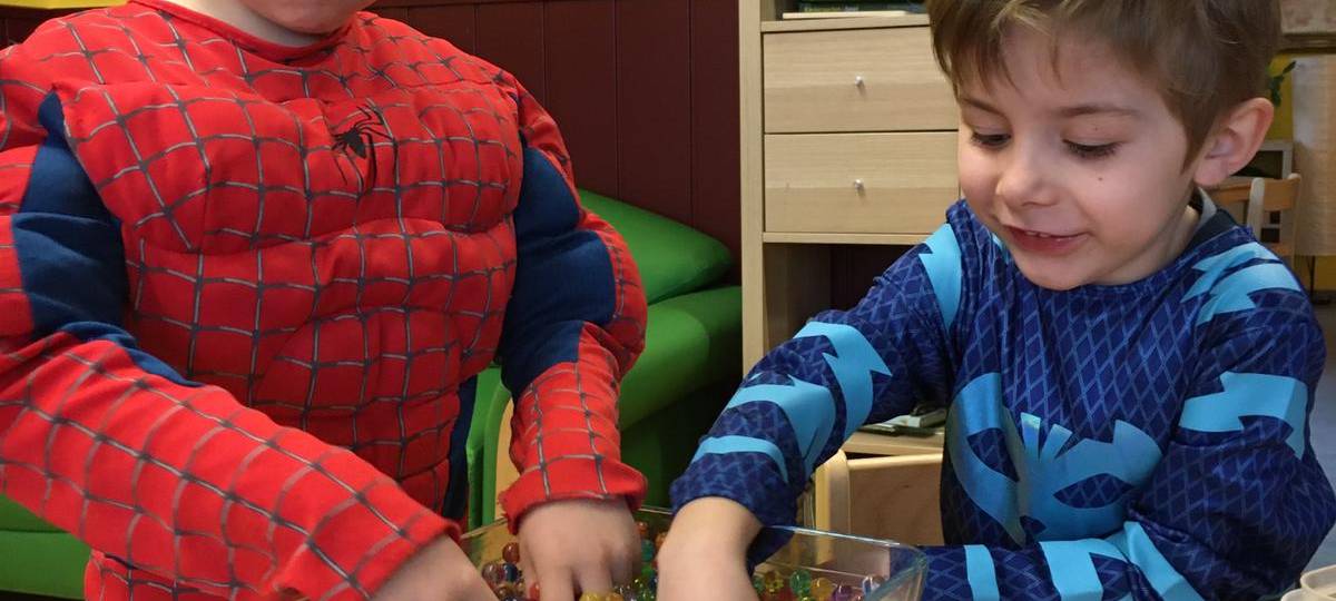 Kinderkarneval in der Kita "Schloss Einstein" in Iserlohn