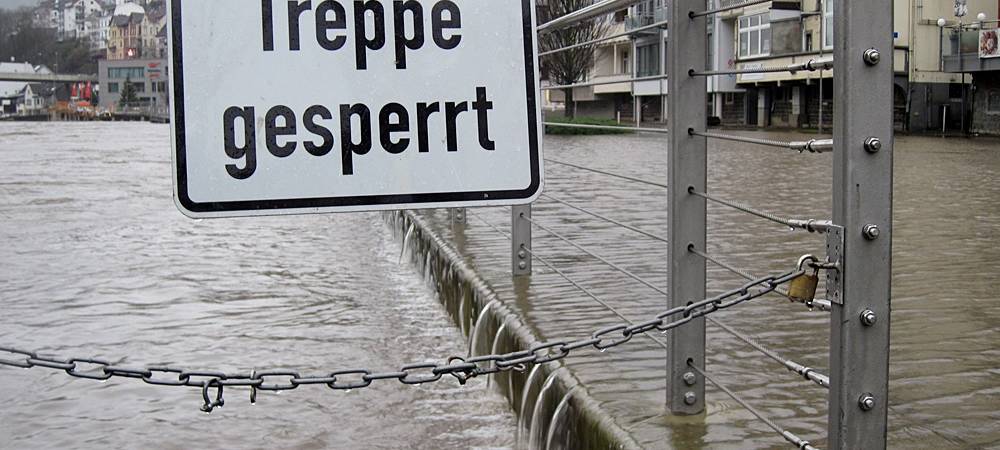 Erwartetes Hochwasser bleibt aus