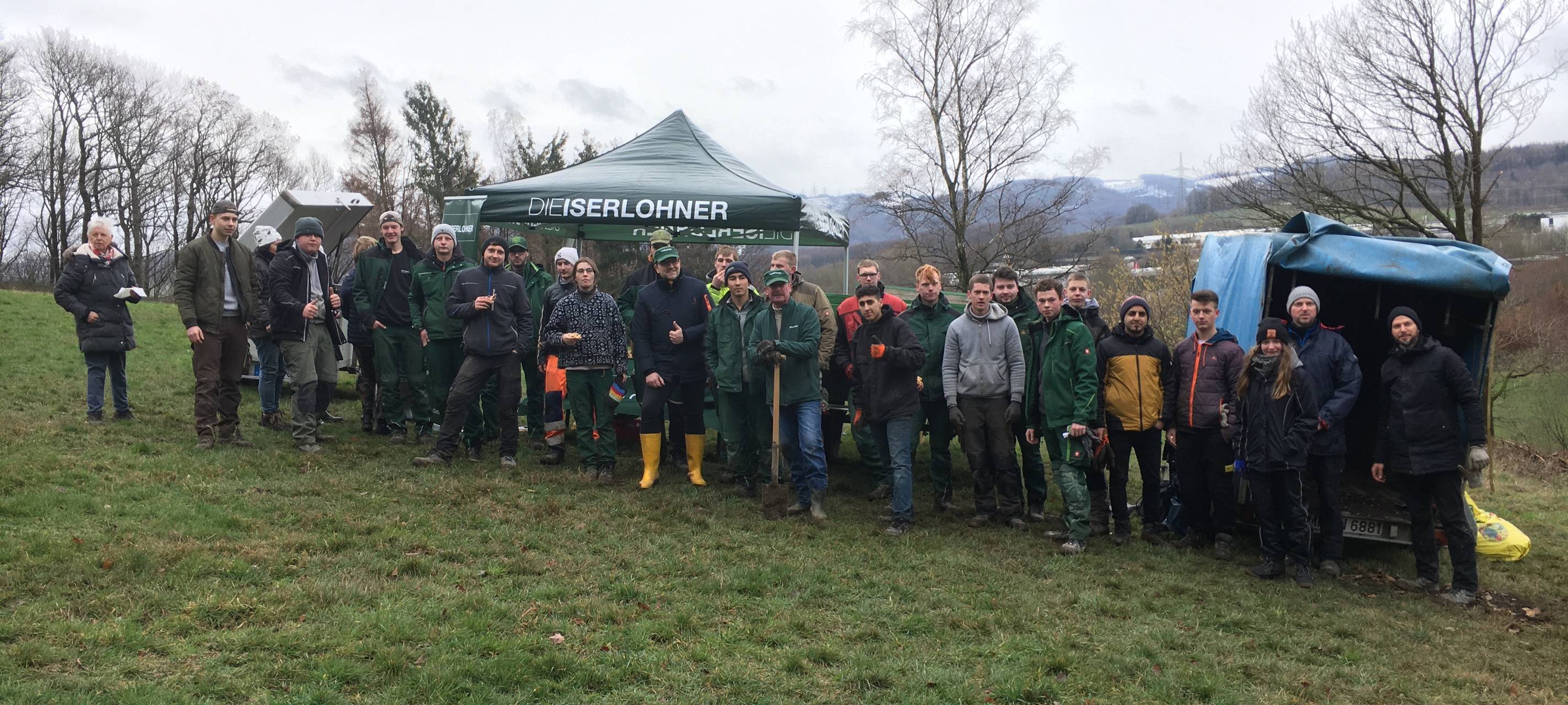 Baumpflanzaktion in Iserlohn-Letmathe