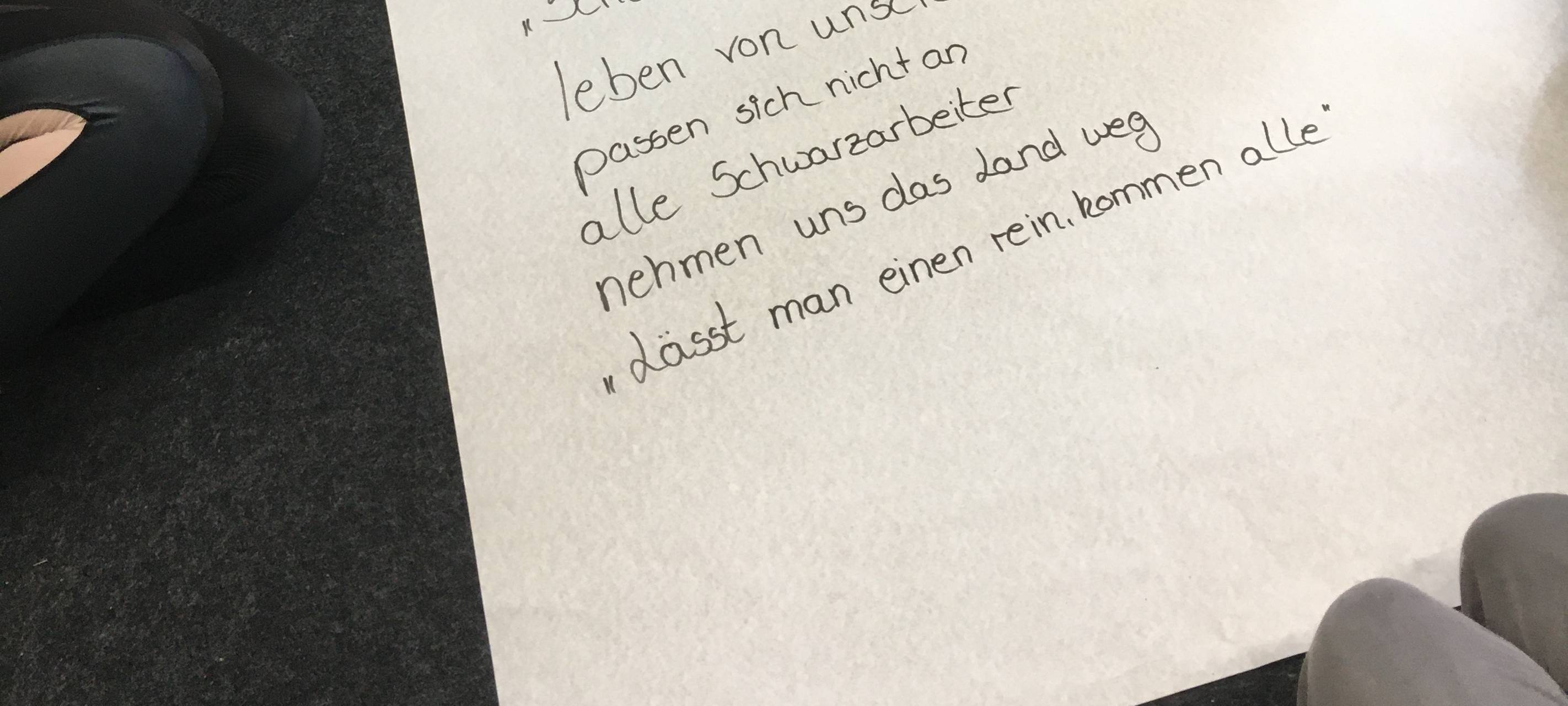 Antirassismus-Workshops für Schüler