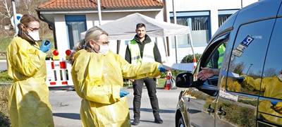 Verstärkung bei Corona-Tests