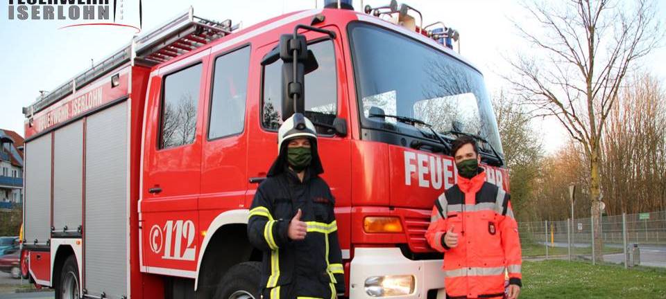 Feuerwehr trägt ab sofort Atemschutzmasken