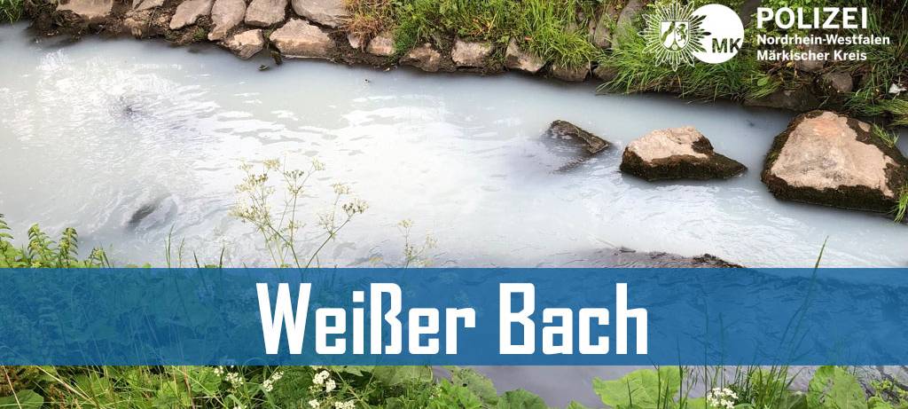 Bach plötzlich weiß