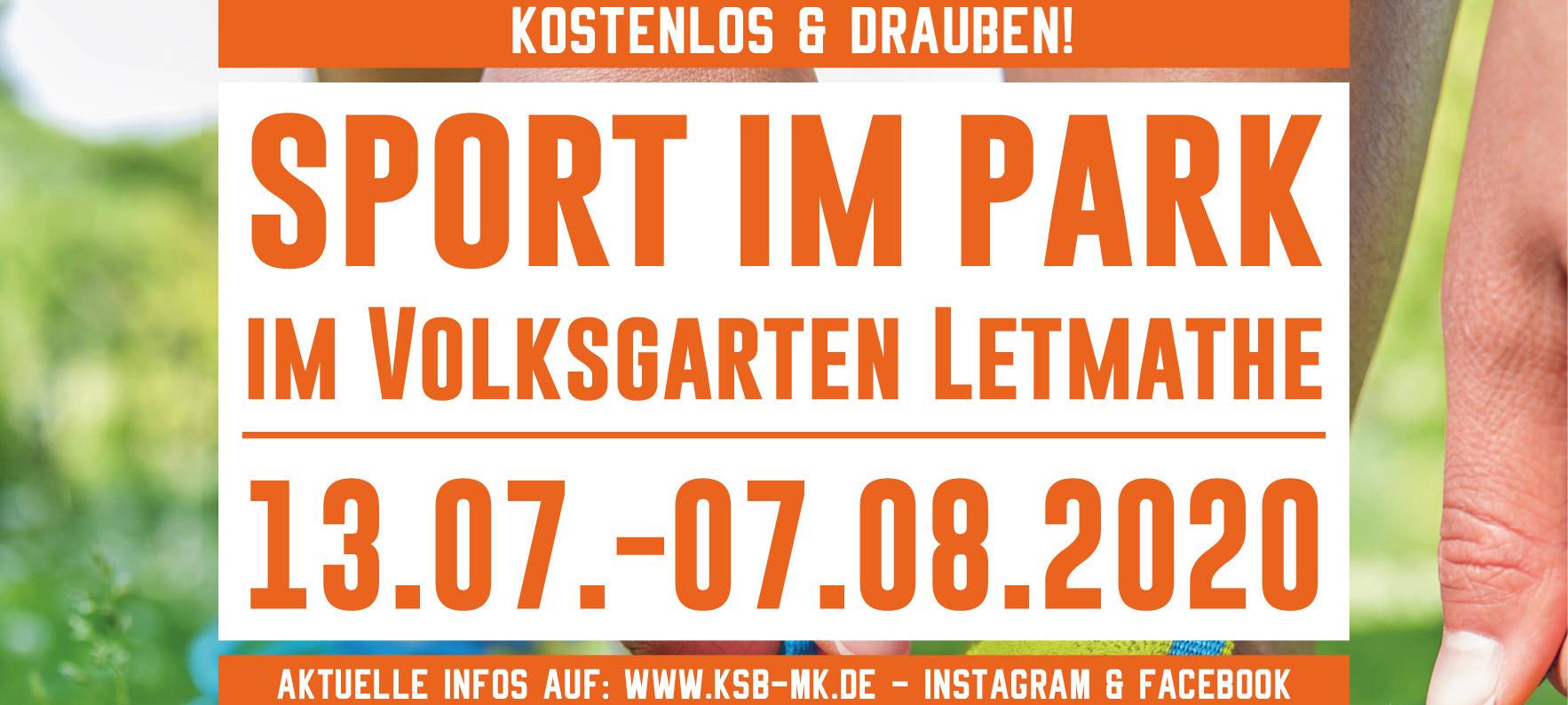 "Sport im Park" in Iserlohn-Letmathe startet