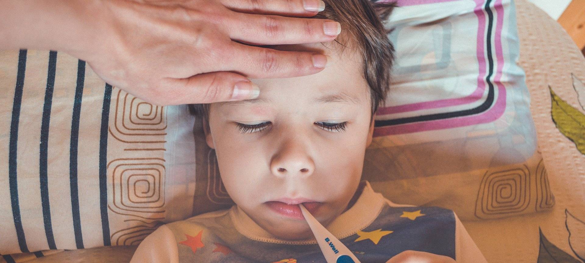 Fiebermessen in der Kita