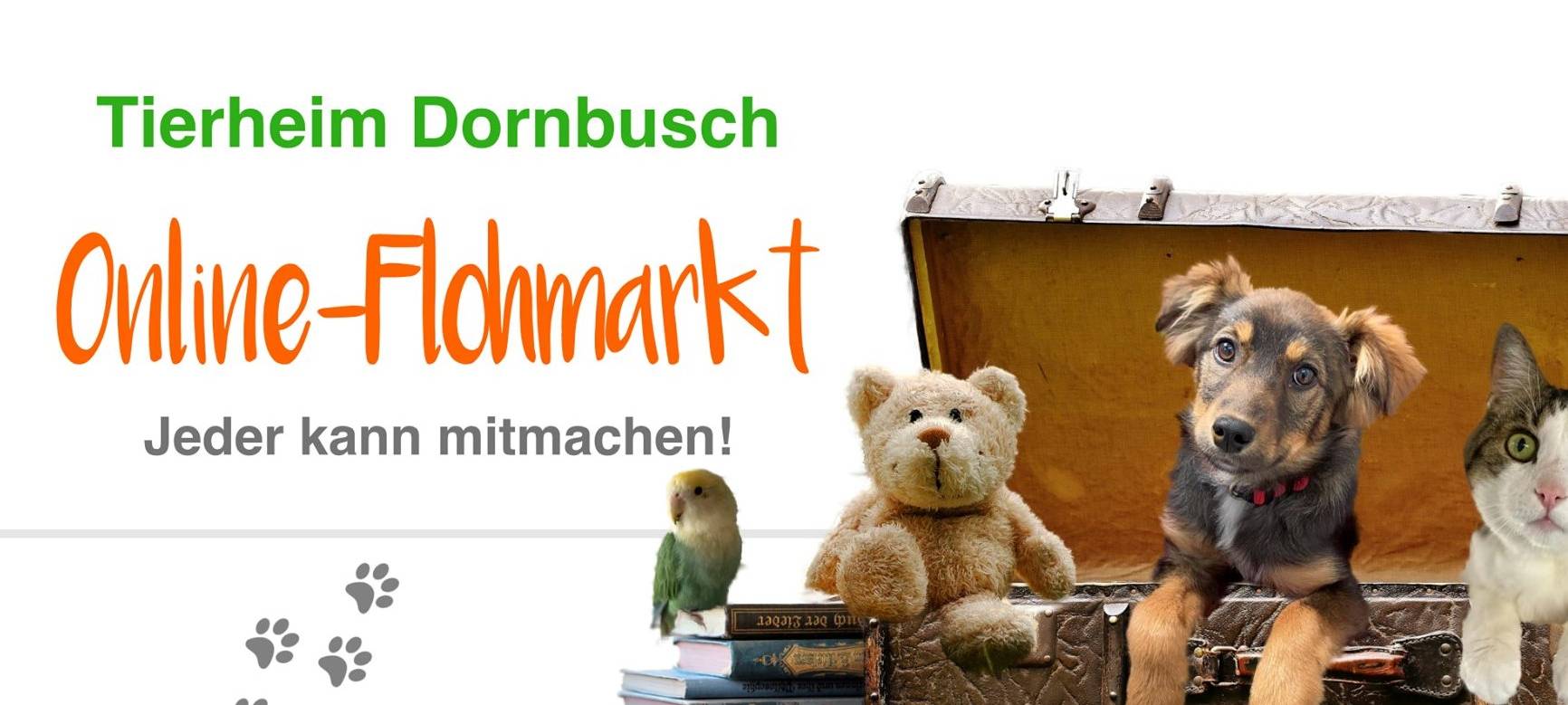 Online-Flohmarkt vom Tierheim Dornbusch