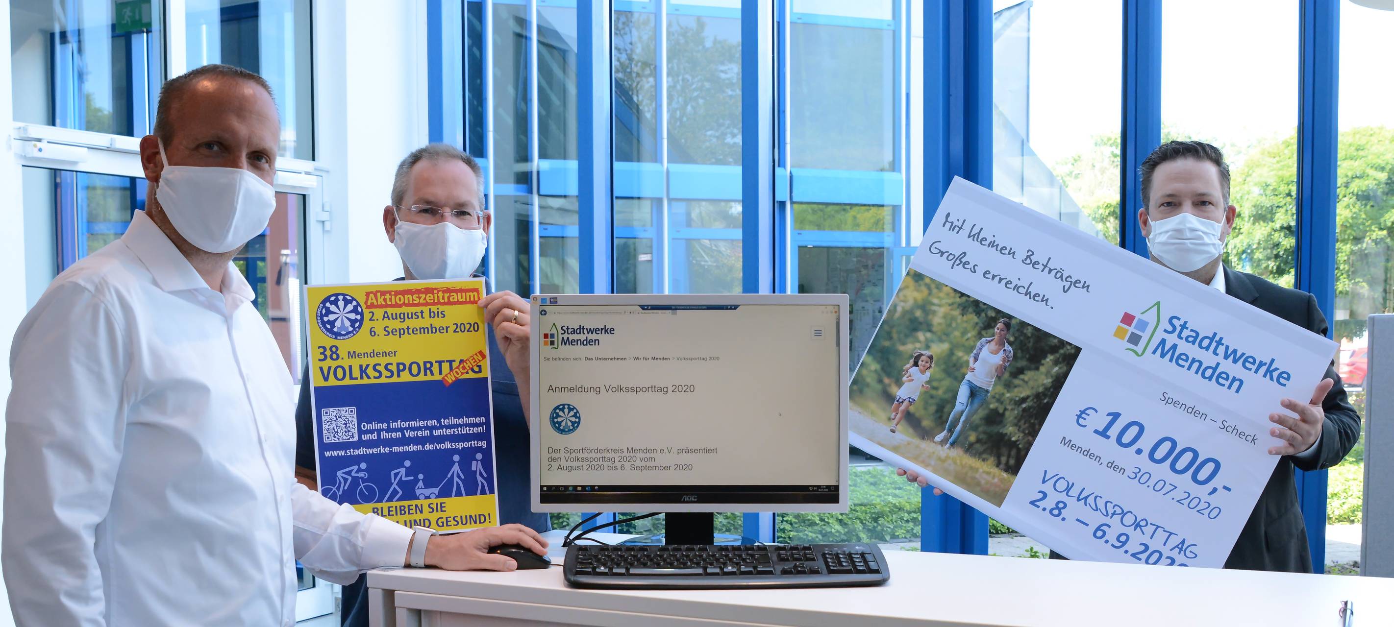 Volkssporttag Menden... à la Corona