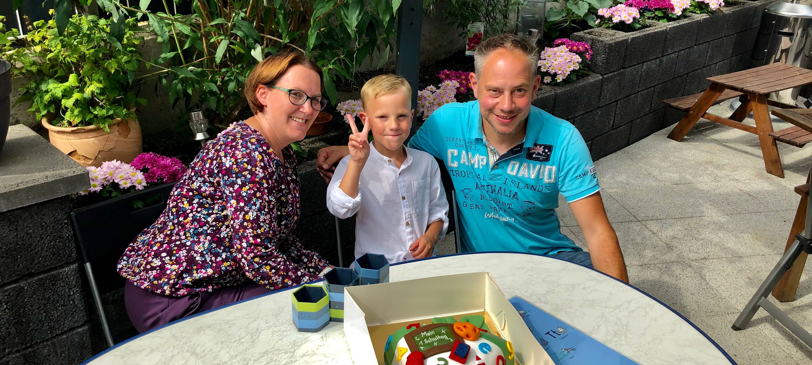 Schultüten-Torte zur Einschulung